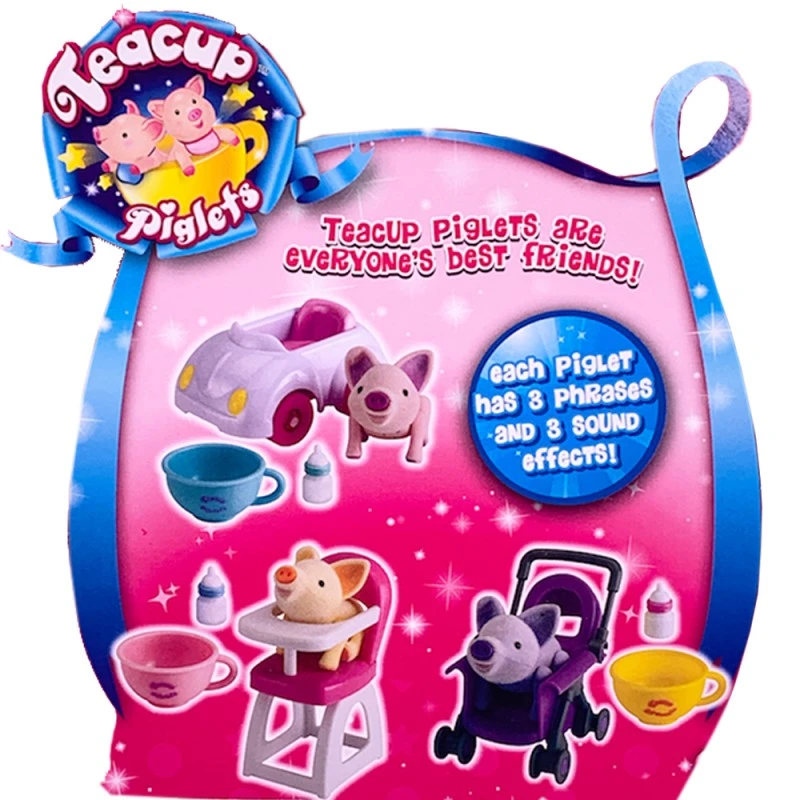 Фигурки Tomy Бебе прасенце с музикалнo носле 718340-1, Прасенце в кола